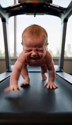 Cute kids fitness