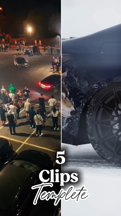 capcut template cover