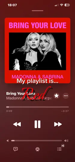 My playlist 🎶