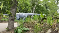 The Dinosaur roars
