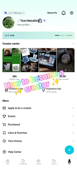 creator tutorial :3