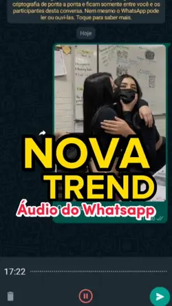Áudio do Whatsapp 