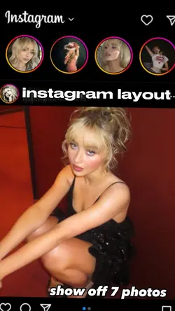 instagram interface