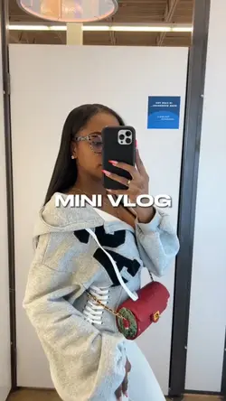 Mini vlog template