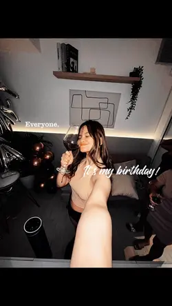 It’s my birthday