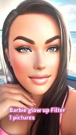 Barbie glow up edit