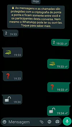 Whatsapp casal