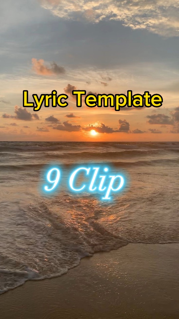 capcut template cover