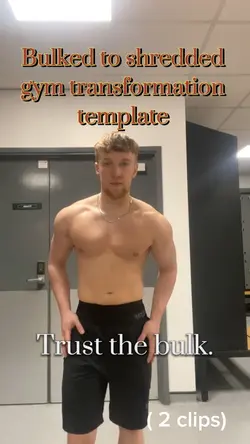 Gym transformation 🥩