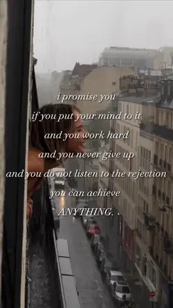 Never give up 