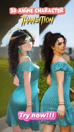 3D Anime Transform