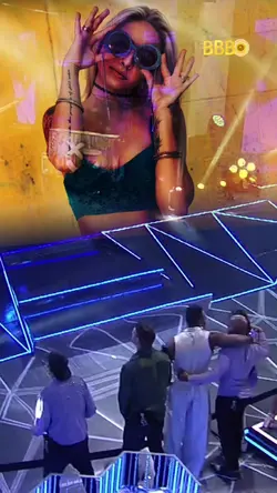 Eu na festa do BBB