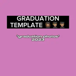 graduation template