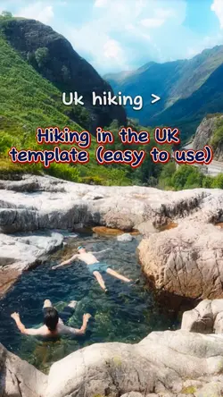 Hiking template ⛰️🥾