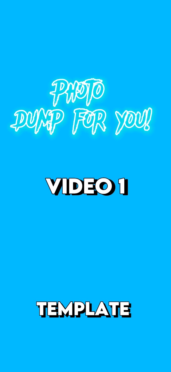 capcut template cover