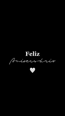 Feliz aniversário