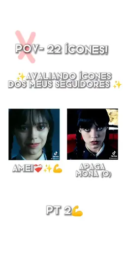 avaliando icones