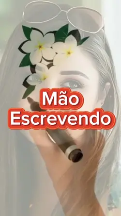 mão escrevendo 