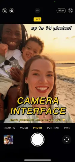 Loved up Camera App