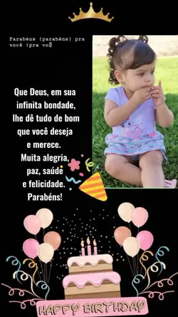 Parabéns Princesa 