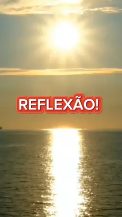 Reflexão!