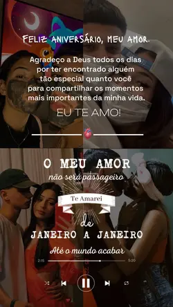 aniversário amor❤️