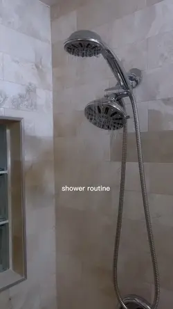 shower routine