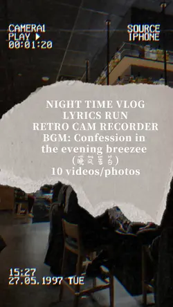 Lyrics vlog