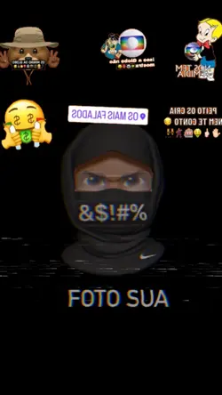 Cara de bandido sim 