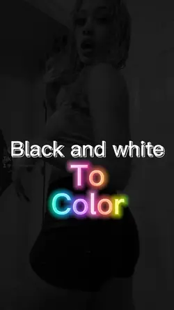 Black&white to color