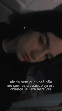 me conhecia criança 