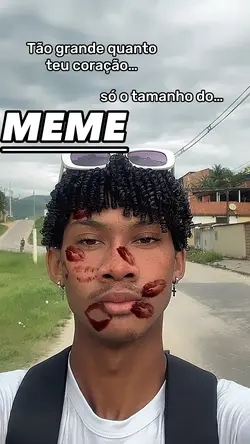 só o tamanho do…