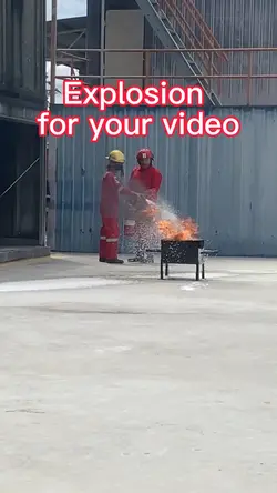 Small explosion 