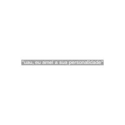 personalidade dela