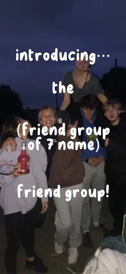 friend group of 7!