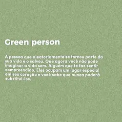 green person 💚✨