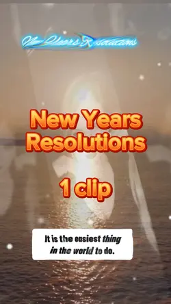 New Years Resolution