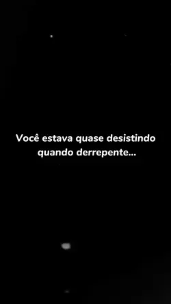 Quando derrepente...