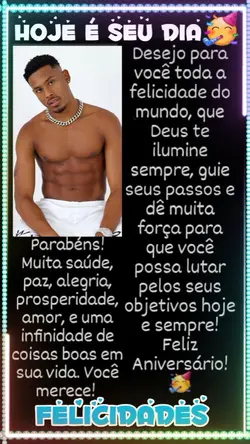 Feliz aniversário 