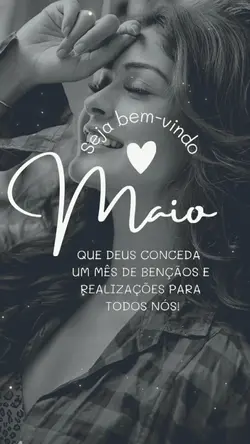 bem vindo maio 