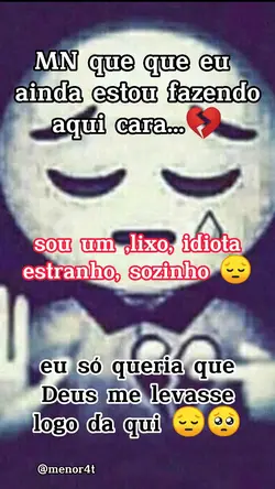 triste solitário 