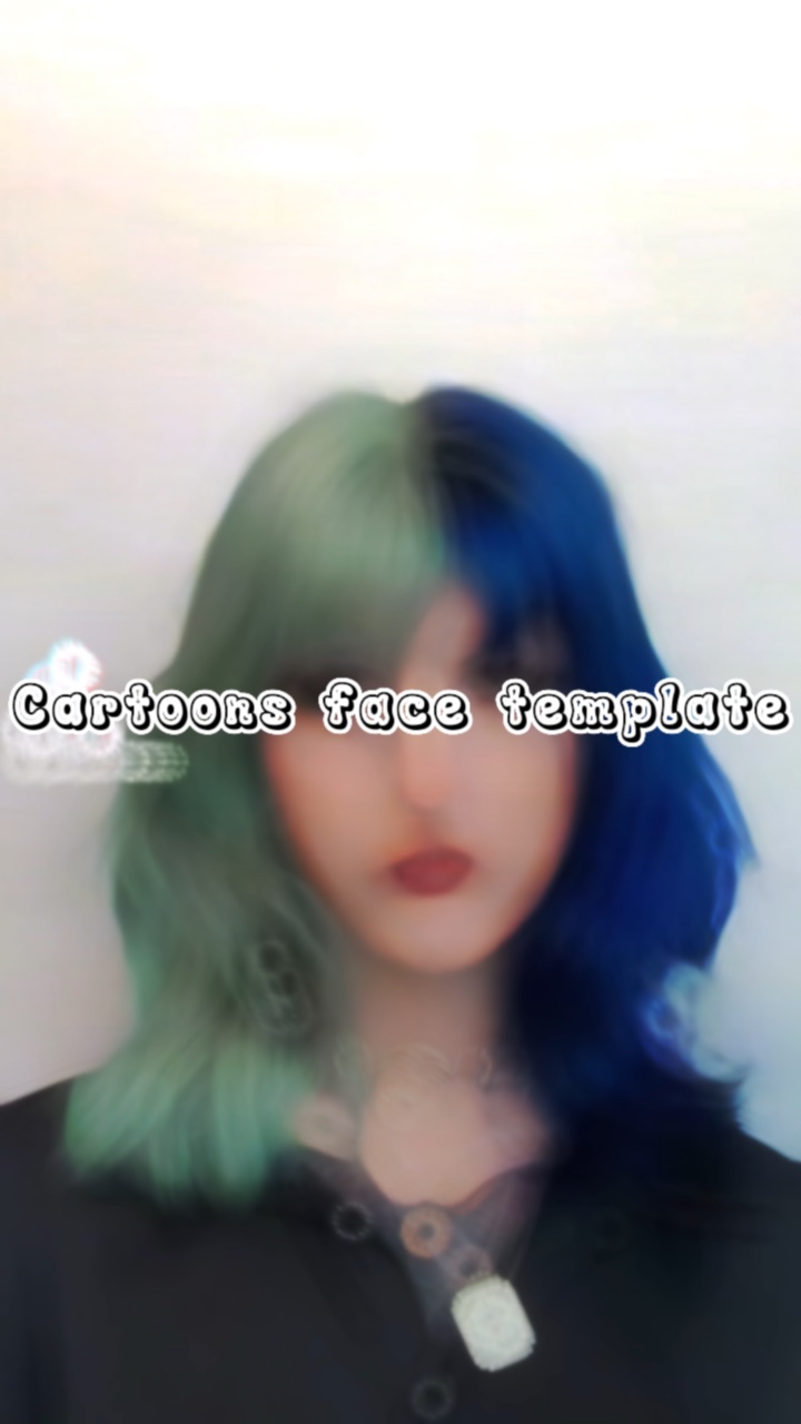 Cartoon face 😝 - video template by CapCut