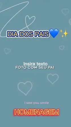 Feliz dia dos pais