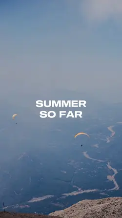 My summer so far