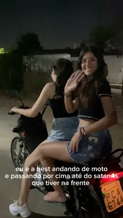 andando d moto