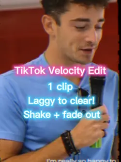 TikTok Velocity Edit
