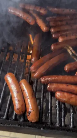 Grilling Hotdog