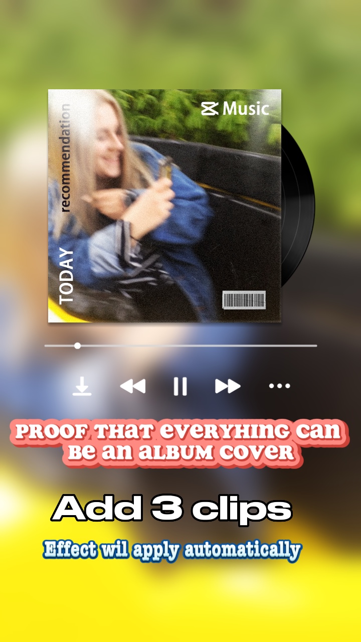 capcut template cover