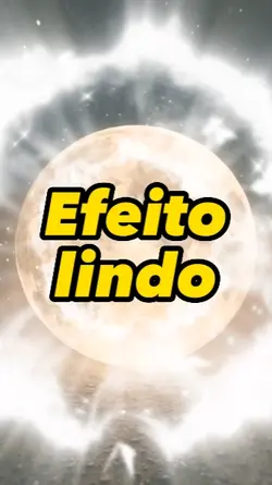 Efeito lua lindo