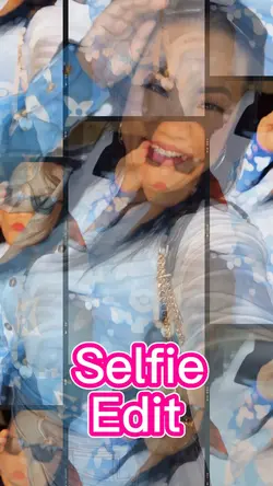 Selfie Edit 🧚‍♀️❤️‍🩹😘🦋💎🔝❤️‍🔥🥰